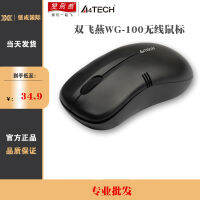 Shuangfeiyan WG-100เมาส์ USB ไร้สายเกมสำนักงานแล็ปท็อปคอมพิวเตอร์ตั้งโต๊ะมีความละเอียดอ่อนพกพาได้และประหยัดพลังงาน