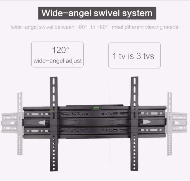 Baru Universal TV Wall Mount Fit untuk 32 ";65"; LED LCD Plasma Screen