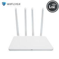 Wiflyer 4G Gigabit Router 1200Mbps LTE Wireless WiFi Router Dual-Band SIM Card 4G Hotspot Internet Access ,4 High Gain Antennas