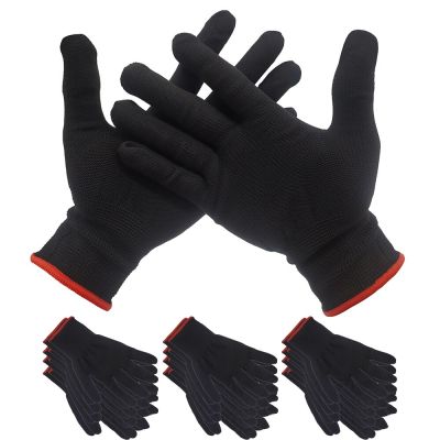 20 Pairs Anti-Static Window Tint Carbon Fiber Vinyl Car Wrap Sticker Film Install Gloves Auto Nylon Tinting Work Gloves D08B Safety Gloves