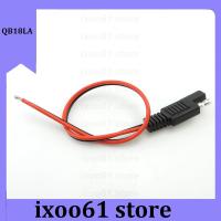 ixoo61 store 2 Pin 30CM 10A 18AWG SAE Power Connector Cable Automotive Extension SAE copper Cable Quick Disconnect Solar panel Cord wire