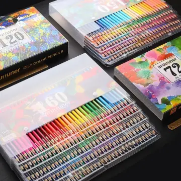 Drawing 180 Color Water-soluble 180Pcs Colored Pencil Water