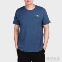 DOSH UNISEX T-SHIRTS SESAME STREETเสื้อยืดคอกลม แขนสั้น ผู้ชาย-ผู้หญิง DSEMT5040-BU