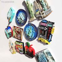 ♝ 3D New York City Classic Resin Fridge Magnets Home Kitchen Collectible Souvenirs Decorative Travel Gift