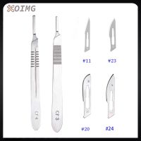 【YF】 Non-Slip Metal Scalpel Sets Cutter Engraving Craft Knives With 10pcs Blades Mobile Phone PCB Repair Hand Tools Kit