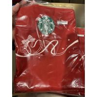 Starbucks ผ้ากันเปื้อน สีแดง (ลิมิเต็ดอิดิชั่น)TH