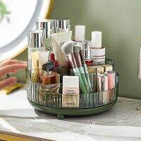 【YD】 Desktop Storage Rotating Tray Makeup Organizers Product Rack Table