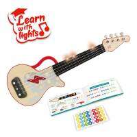 HAPE Ukelele rojo con luces กีตาร์เด็ก