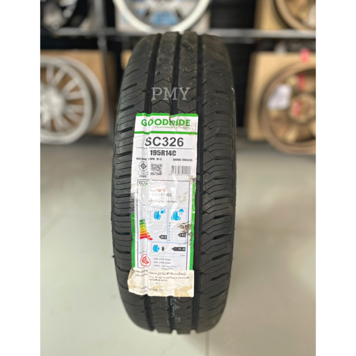 195r14-8pr-ยางรถยนต์-ยางรกระบะ-ยี่ห้อ-goodride-รุ่น-sc326-ล็อตใหม่ปี22-ราคาต่อ1เส้น-ยางสายบรรทุก-รุ่นยอดนิยม