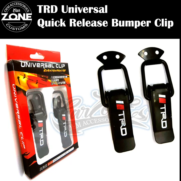 TRD Universal Quick Release Bumper Clip Lazada PH