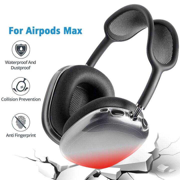 ที่ครอบหูฟังฝาครอบป้องกันเคสโปร่งใสสูงสุดสำหรับ-air-pods-แผ่นปิดผิวป้องกันรอยขีดข่วนสำหรับชุดหูฟัง-airpods-แผ่นครอบหูปกป้องแบบโปร่งใส