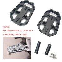 G310GS Motorcycle CNC Wide Extra Large Foot Pegs Footpegs Footrests Pedal Enlarger Support for BMW G310 GS 2017 2018 2019