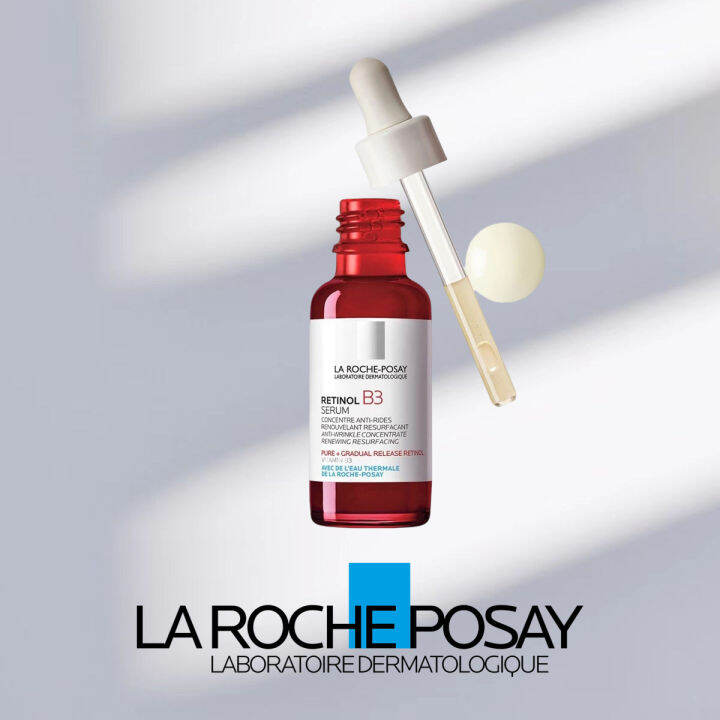 La RochePosay Pure Retinol Face Serum with Vitamin B3 Anti Aging Face