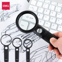 Deli แว่นขยาย 70มม 55มม แว่นขยายอ่าน เลนส์ขยาย magnifying glass