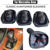 [2] สำหรับ Benz C Class W203 S203คุณภาพสูง5 6 Speed Stick Gear Shifter Lever Knob แฮนด์บอลหนัง Gaitor Boot Cover[2]