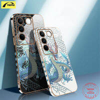 [NANU] เคสสำหรับ VIVO V27 5G V27 Pro 5G V27E รูปแบบน่ารักฝาครอบคู่