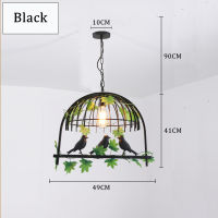 Modern Plant Pendant lights BlackBronze LED Ceiling Suspended Bird pendant Light Lamp for Hall Kitchen Living Room Bedroom