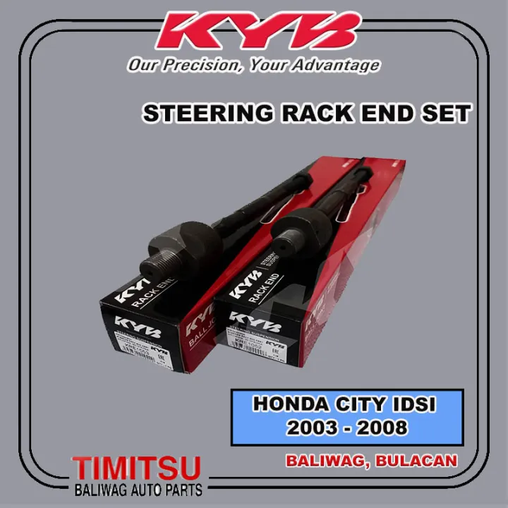 STEERING RACK END SET HONDA CITY IDSI 20032008 KRE1052 KRE1053 KYB