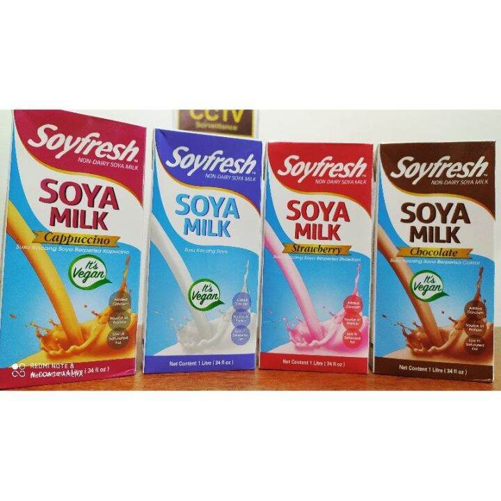 【COD】jb5719dsae8591 Soyfresh Flavored Soy Milk 1 Liter Lazada PH