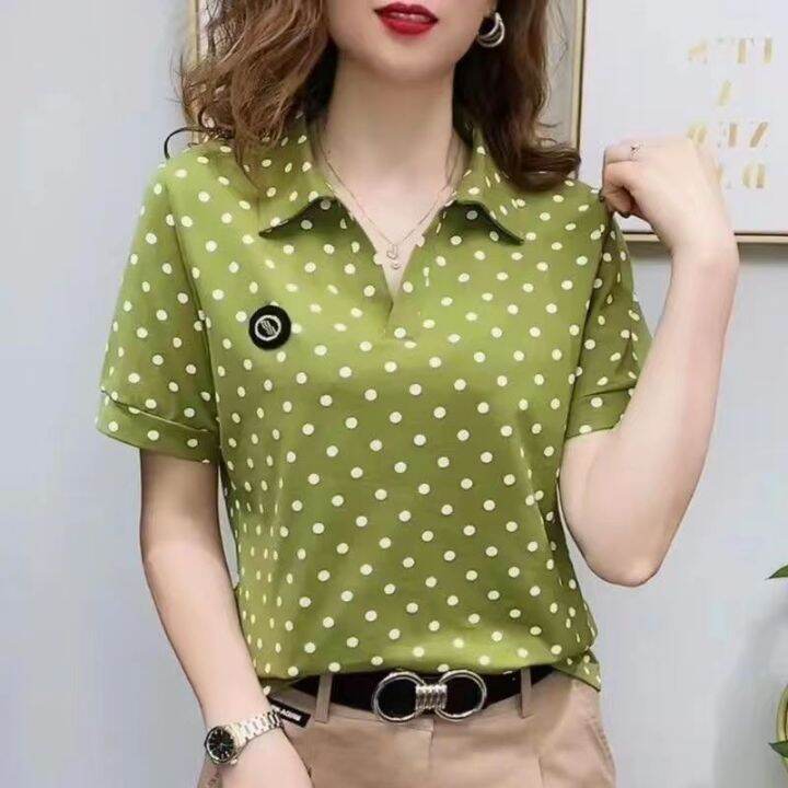 short sleeve polo women