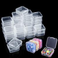 【hot】№♘✽  12PCS Plastic Containers Transparent Storage for Painting Accessories Crafts Jewelry Beads Organizer