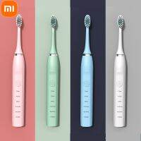 [Hot Sale] Xiaomi PowerfulSonic แปรงสีฟันไฟฟ้าชาร์จ USB แปรงฟันล้างทำความสะอาดได้ไวท์เทนนิ่งแปรง