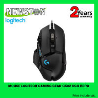 G502 MOUSE (เมาส์) LOGITECH GAMING GEAR G502 RGB HERO