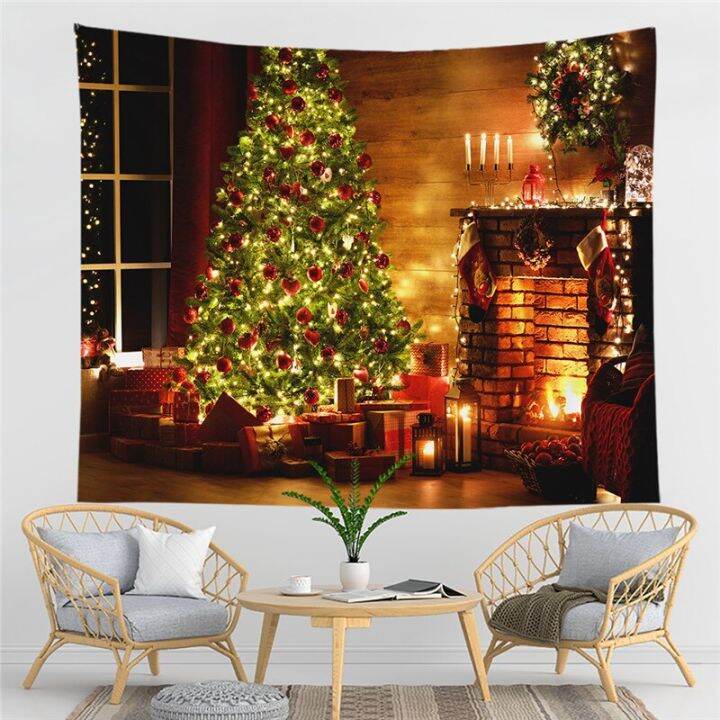 christmas-tapestry-christmas-fireplace-wall-hanging-hippie-wall-hanging-christmas-stocking-wall-tapestries-wall-art-decor