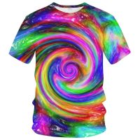 Magical Optical Illusion Graphic สำหรับผู้ชาย Clothings ผู้หญิง Clothings การพิมพ์ 3D Fun S เสื้อยืดยอดนิยมฤดูร้อนสบาย ๆ แขนสั้น XS-5XL