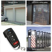 ◊ ABCD Wireless RF Remote Control433 MHz Electric Gate Garage Door Remote Control Key Fob Controller