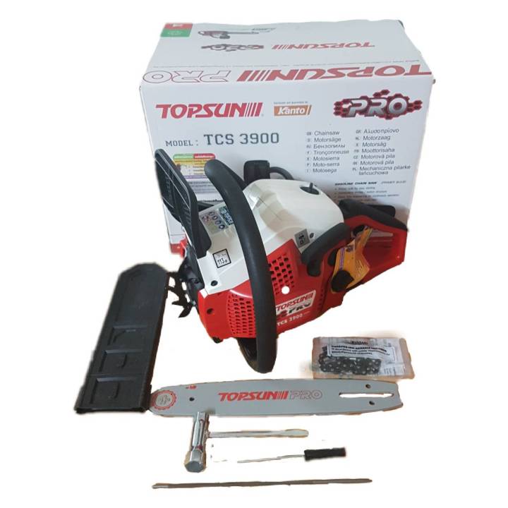 เลื่อยยนต์-เลื่อยโซ่-เลื่อยตัดไม้-topsun-easy-start-รุ่น-tcs3900