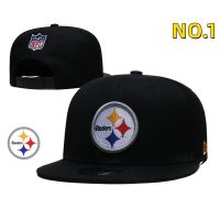 หมวกคุณภาพสูง 【พร้อมส่ง】หมวกเบสบอล Nfl Pittsburgh Steelers สไตล์ฮิปฮอป สีดํา สําหรับทุกเพศ