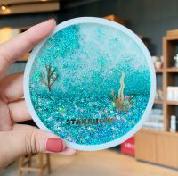 Starbucks ครบรอบปีที่คลาสสิกไล่ระดับสีรุ่นที่จำกัดมือวาดพนมเปญเกล็ดปลาแก้ว