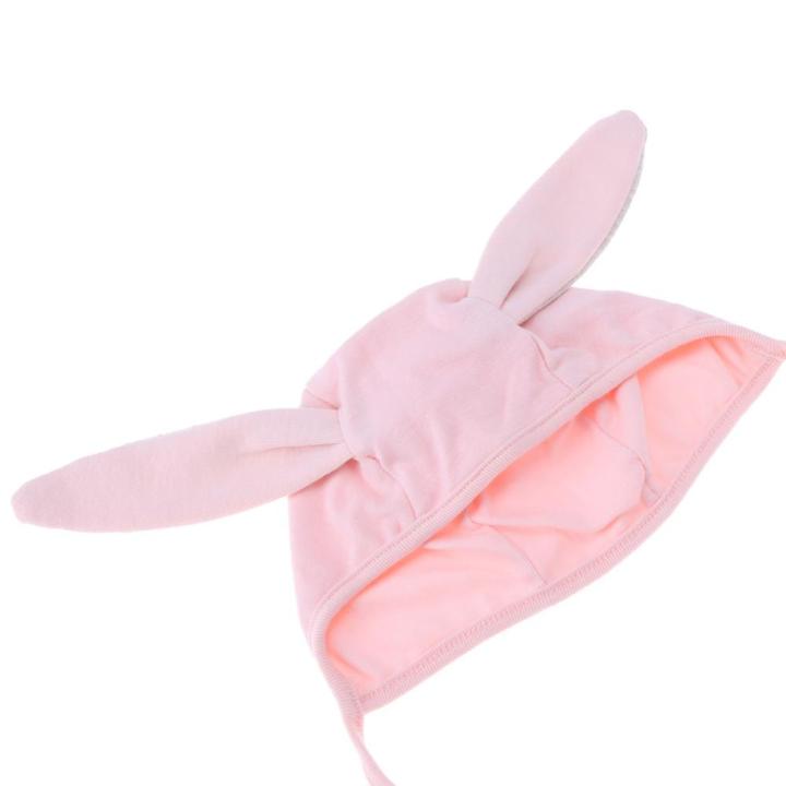หมวกหูการผลิตหมวกผ้าฝ้ายเด็กทารกหูกระต่ายฤดูใบไม้ร่วงฤดูหนาว