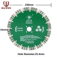 [HOT CHLXIWSHG 552] 9นิ้ว230มิลลิเมตรเพชรใบเลื่อยตัดล้อแผ่นแบ่งขอบใบมีดวงกลมสำหรับกระเบื้องหินอ่อนคอนกรีต25.4มิลลิเมตรหลุม