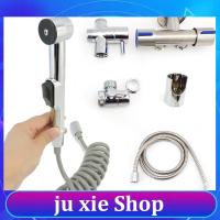 JuXie store ABS long Sprayer Handheld Toilet Bidet ducha Spray clean washer muslim wc Shower head attachment for toilet bathroom