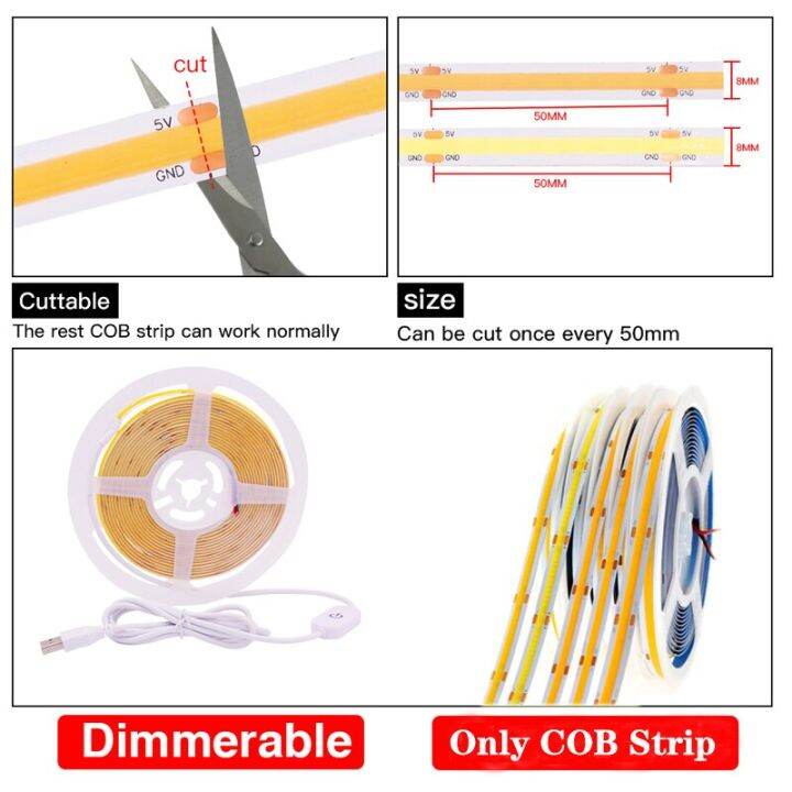 dimmable-cob-led-strip-light-with-touch-switch-5v-usb-flexible-led-tape-320leds-m-high-density-fob-led-lights-cabinet-lighting-led-strip-lighting