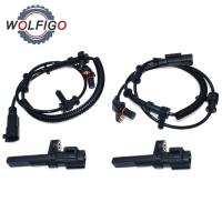 WOLFIGO ด้านหน้าด้านหลังซ้ายขวา ABS เซ็นเซอร์ความเร็วล้อสำหรับ Dodge Durango Ram 1500 2500 695-371 ALS2246 56028668AA 68060333AA