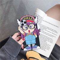 【Great. Cell phone case】ญี่ปุ่นอะนิเมะ3D กรณีน่ารักเครื่องตุ๊กตา ARALE ซิลิโคนปกคลุมสำหรับ IP Hone 13 12มินิ11 Pro MAX XS XR 7 8บวก SE20โทรศัพท์ปกหลัง