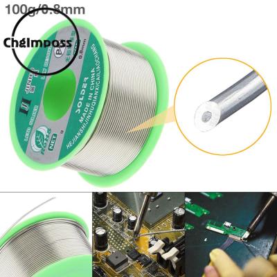 ChgImposs 100G 0.8Mm Cu0.7 Sn99.3บัดกรีขัดสนลวดบัดกรีพร้อมฟลักซ์และเครื่องเชื่อมเหล็กไฟฟ้าจุดหลอมเหลวต่ำ