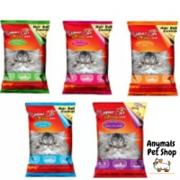 Super cat ซุปเปอร์แคท อาหารแมว สูตรควบคุมความเค็ม ลดการเกิดนิ่ว อาหารเม็ด 1กก. มี 5 รส