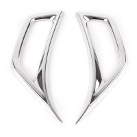 Chrome Car Side Air Vent Intake Cover Trim Decoration For Jeep Wrangler JL 2018 ABS Plastic 2pcs Car Accesoriess Parts