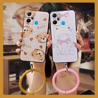 ring dust-proof Phone Case For infinix X6823/Smart6 Plus Russia/india youth Back Cover simple liquid silicone funny