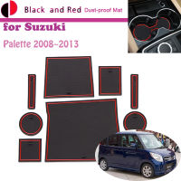 ยางประตู Groove Mat สำหรับ Suzuki Palette Mazda Flair Wagon Nissan Roox 2008 ~ 2013 Cushion Gate Storage Slot สติกเกอร์กันฝุ่น