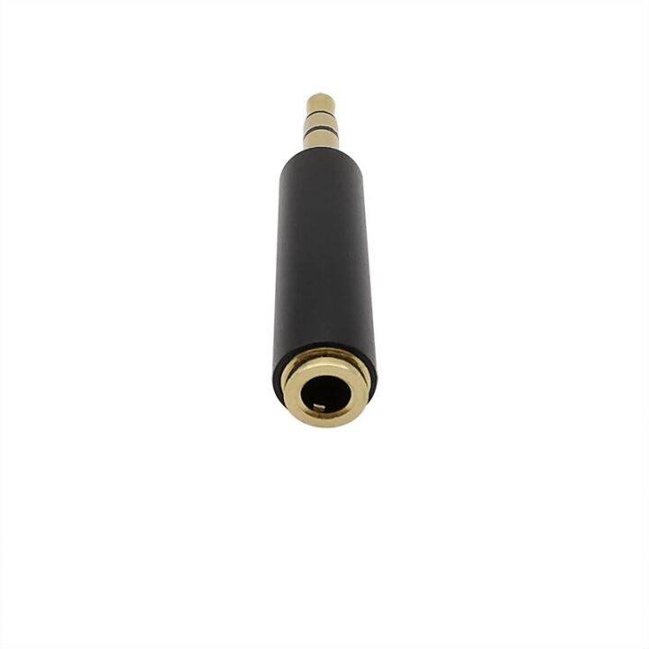 gold-plated-3-5mm-male-to-trrs-female-stereo-microphone-3-pole-plug-4-jack-mic-converter