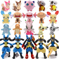 Pokemon Plush Figurine ของเล่นอะนิเมะ SHINY Celebi Lucario latias furret paldean wooper ตุ๊กตาสัตว์ plushed ดอลลาร์ของขวัญ