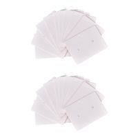 100Pcs Blank Earrings Ear Studs Tags Display Card Hanging Jewelry