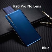 P20 P20Pro ปลอกหุ้มสำหรับ Huawei โปรซ่อมกระจกฝาหลังปิดโทรศัพท์เคสด้านหลังโทรศัพท์ประตูหลัง + เลนส์กล้องถ่ายรูปโลโก้