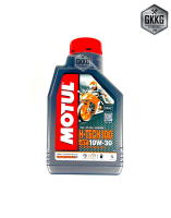 MOTUL H-TECH 100 4T น้ำมันเครื่องสังเคราะห์แท้ 100% ขนาด 1 ลิตร