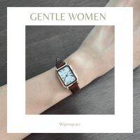 นาฬิกา ผู้หญิง นาฬิกาข้อมือ ผญ รุ่น Gentle women หน้าปัดโรมัน เลขชัด ใส่แล้วมีระดับมากๆค่ะ?